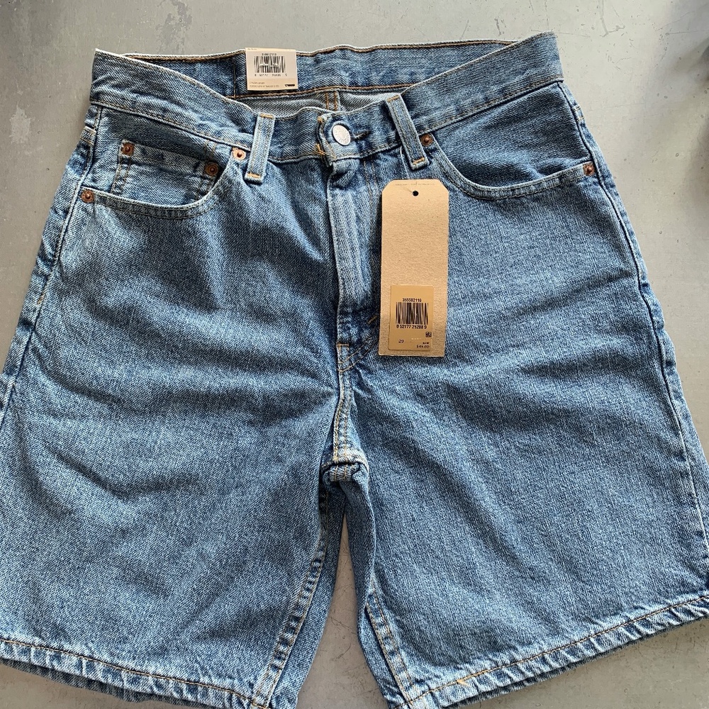 Levi's® 550™ Relaxed Fit Denim Shorts Light Stonewash 29 31 Waist Sizes NWT